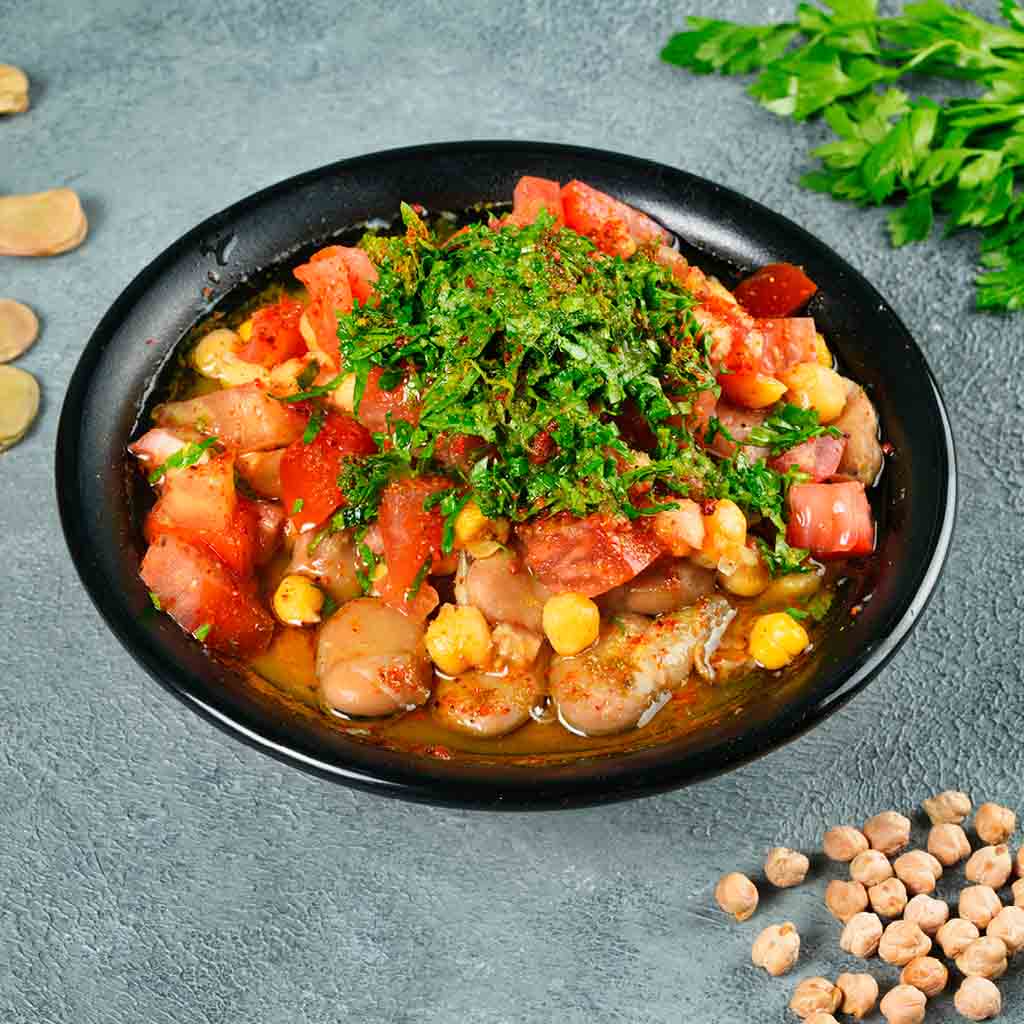 Syrian beans with oil