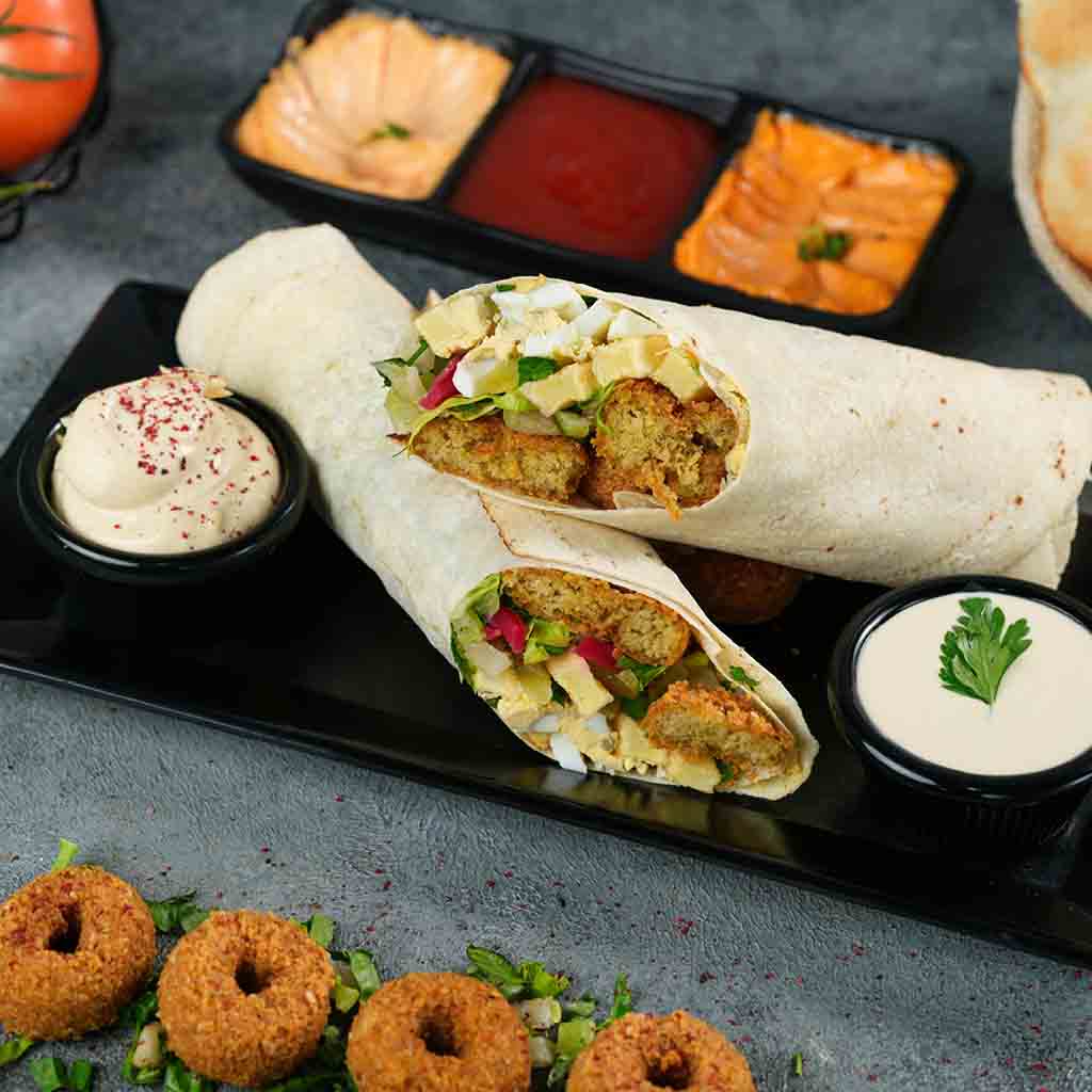 sandwich falafel shamiyah
