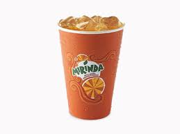 Mirinda orange cup