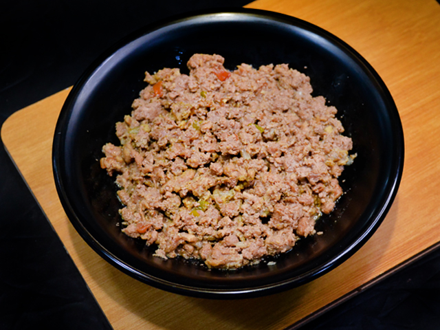 Minced meat dish