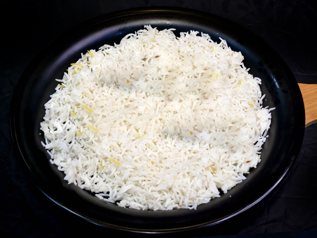 Plain rice