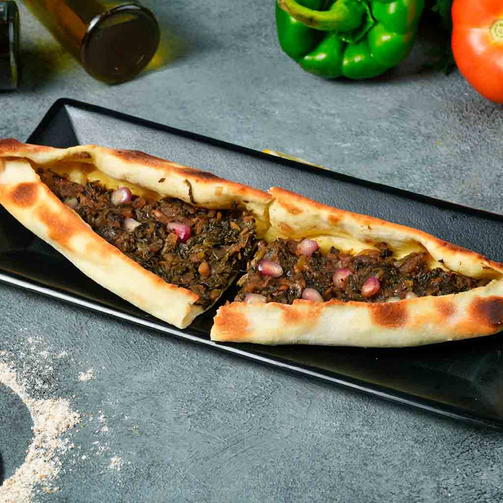 Long spinach pie