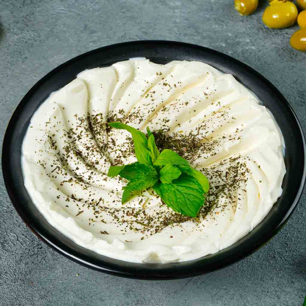 Labneh plate