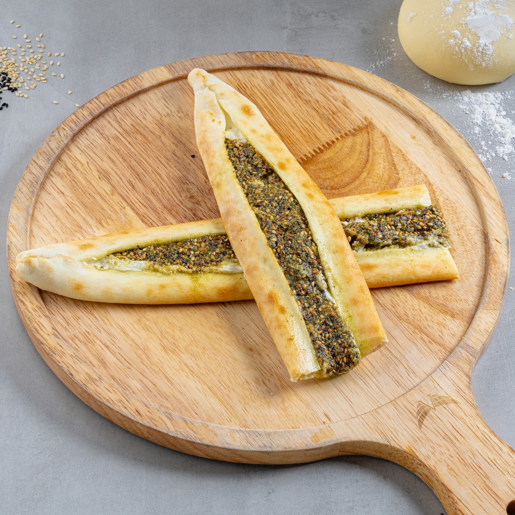 Labneh pie with thyme