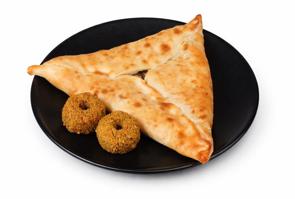 Labneh With Falafel Pie