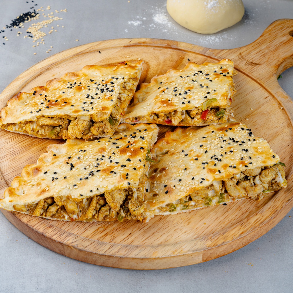 Fajita cheese arayes