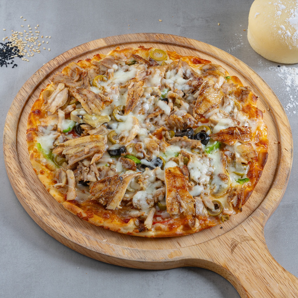 chicken shawarma pizza
