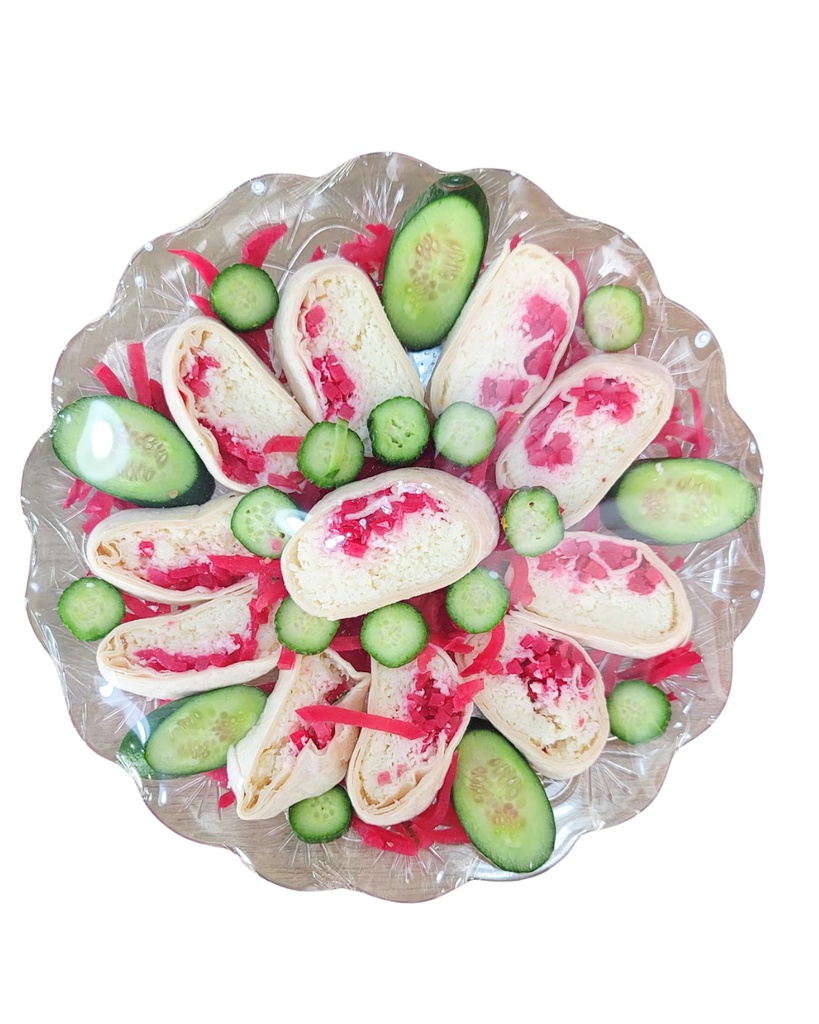 Halloumi cheese tortilla