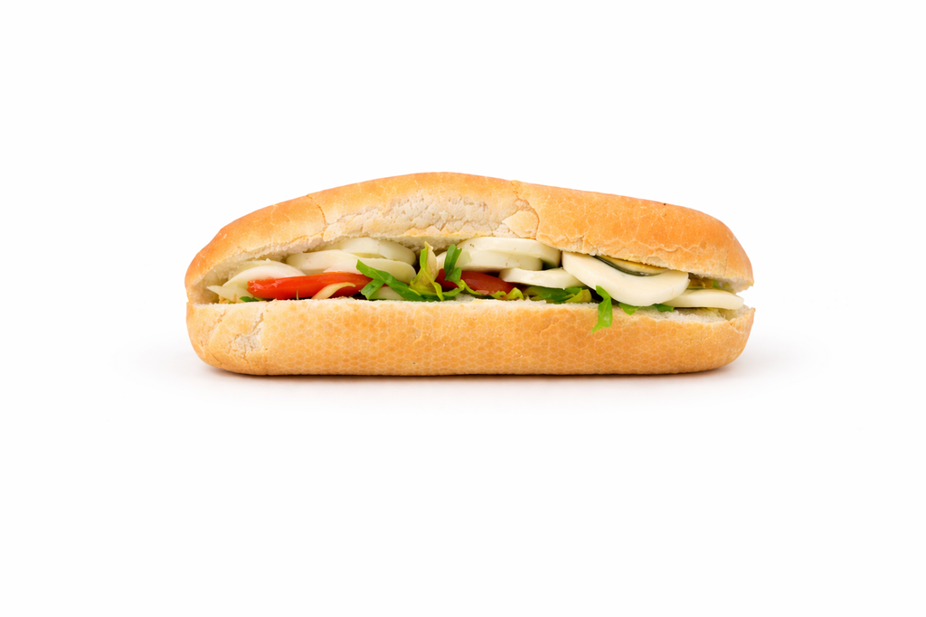 Boiled egg sandwich