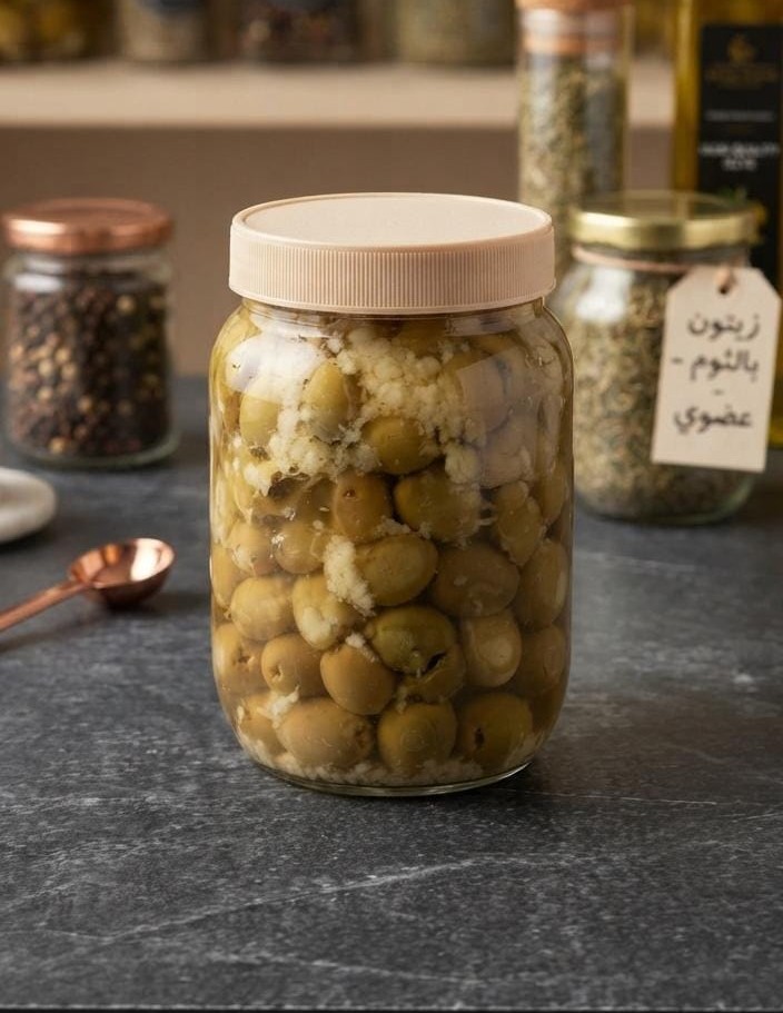 Olive in-a-jar