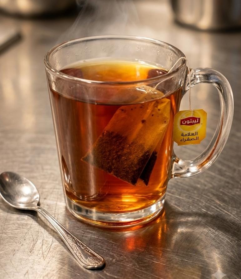 Lipton tea cup