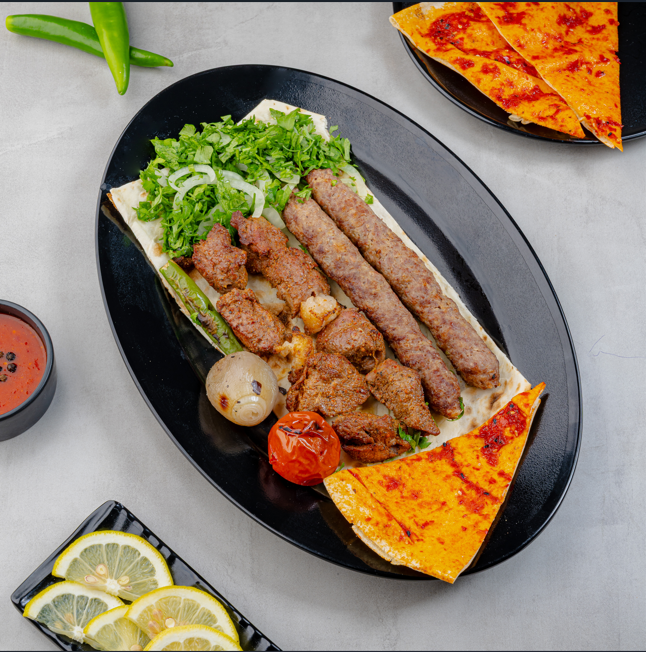 Mixed grilled meat