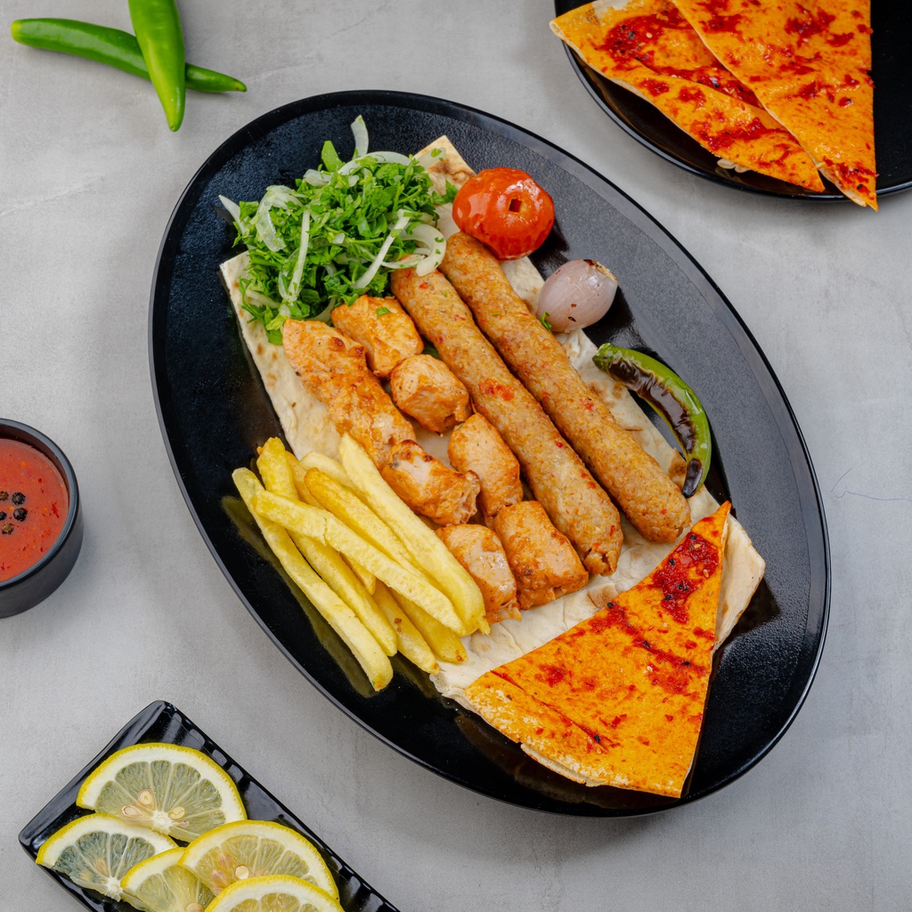 Mix grilled chicken