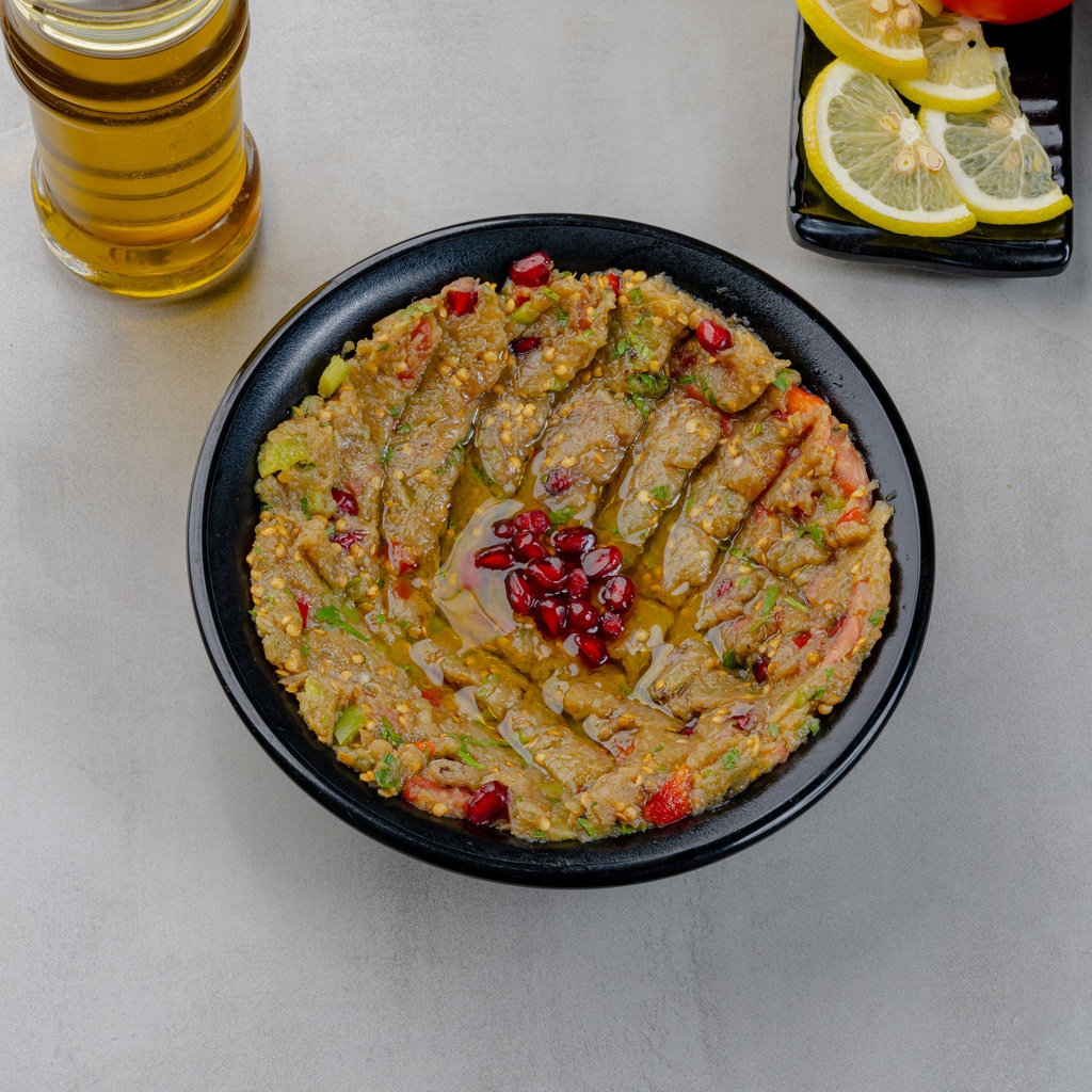 Baba Ghanouj plate