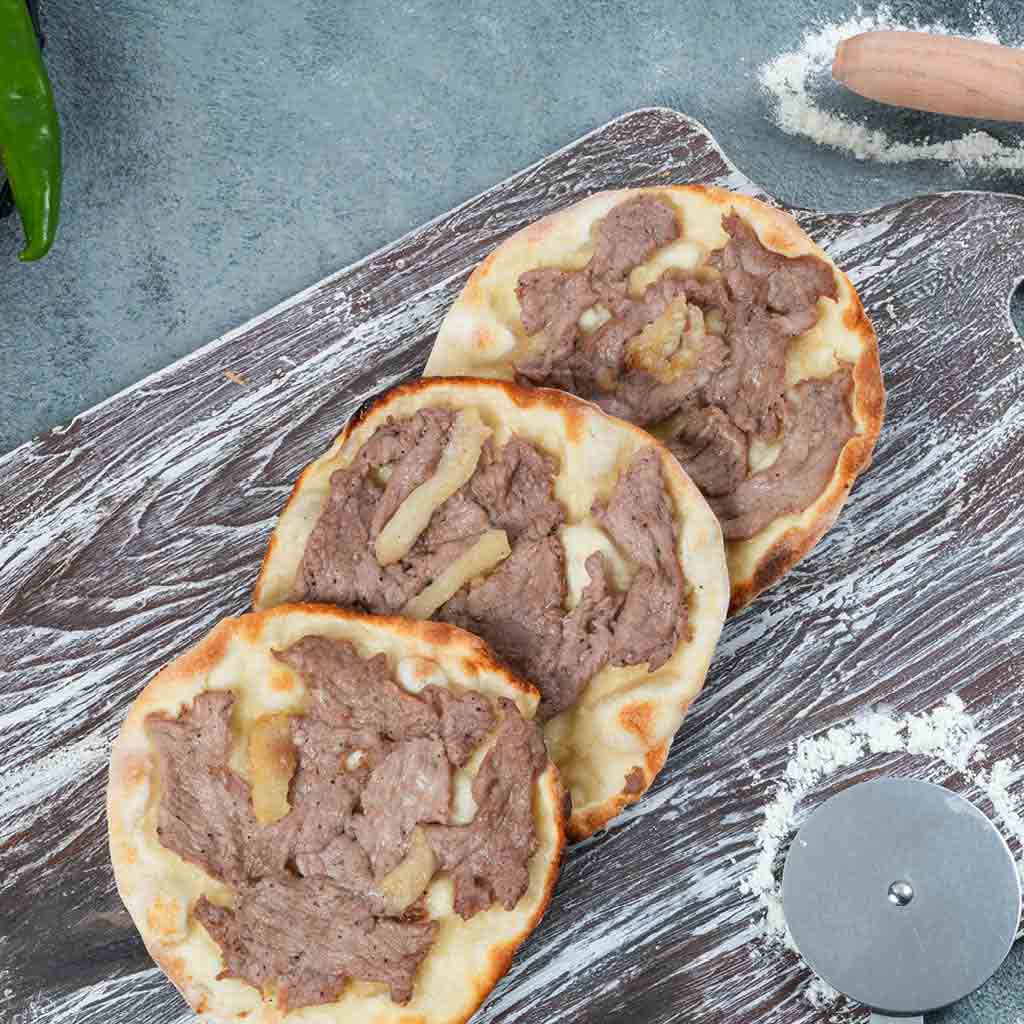 Meat cutlets with dough