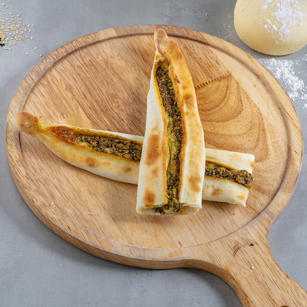 Liquid cheese and thyme pie