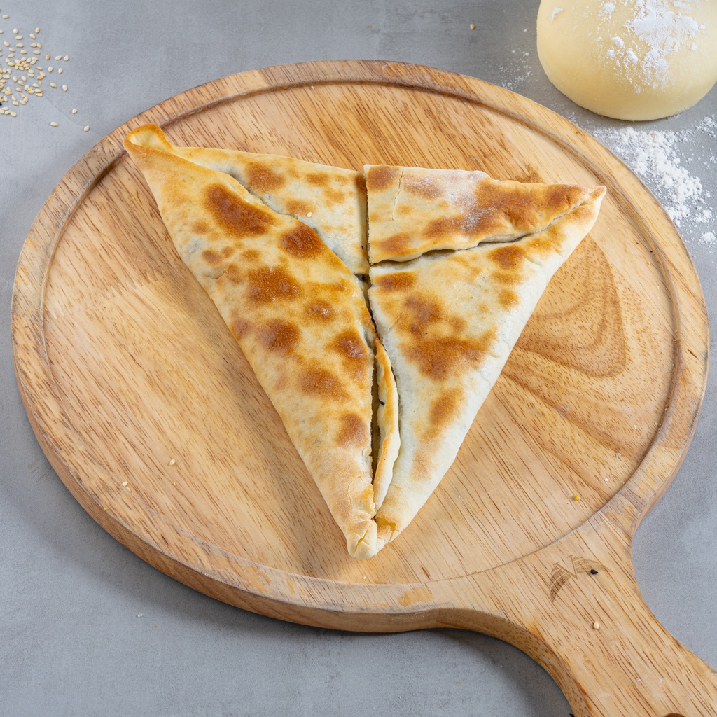 Spinach liquid cheese pie
