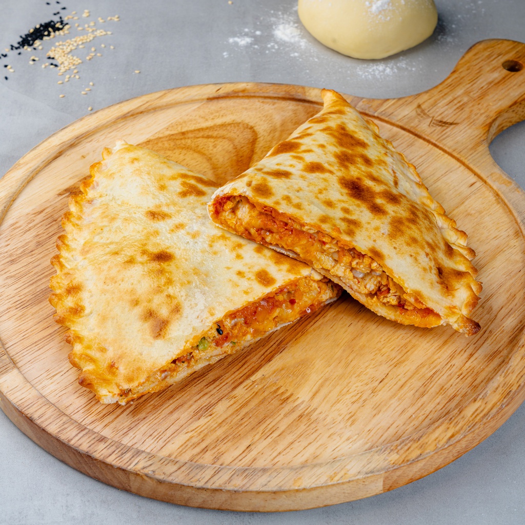 Muhammara chicken arayes