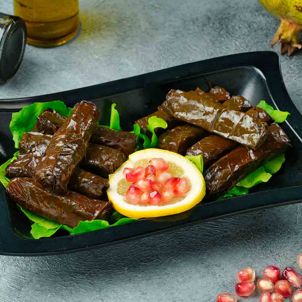 Grape Leaves plate