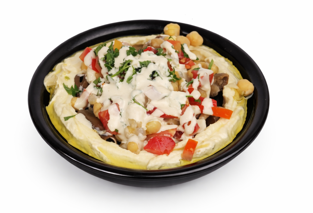 Beans with oil or milk