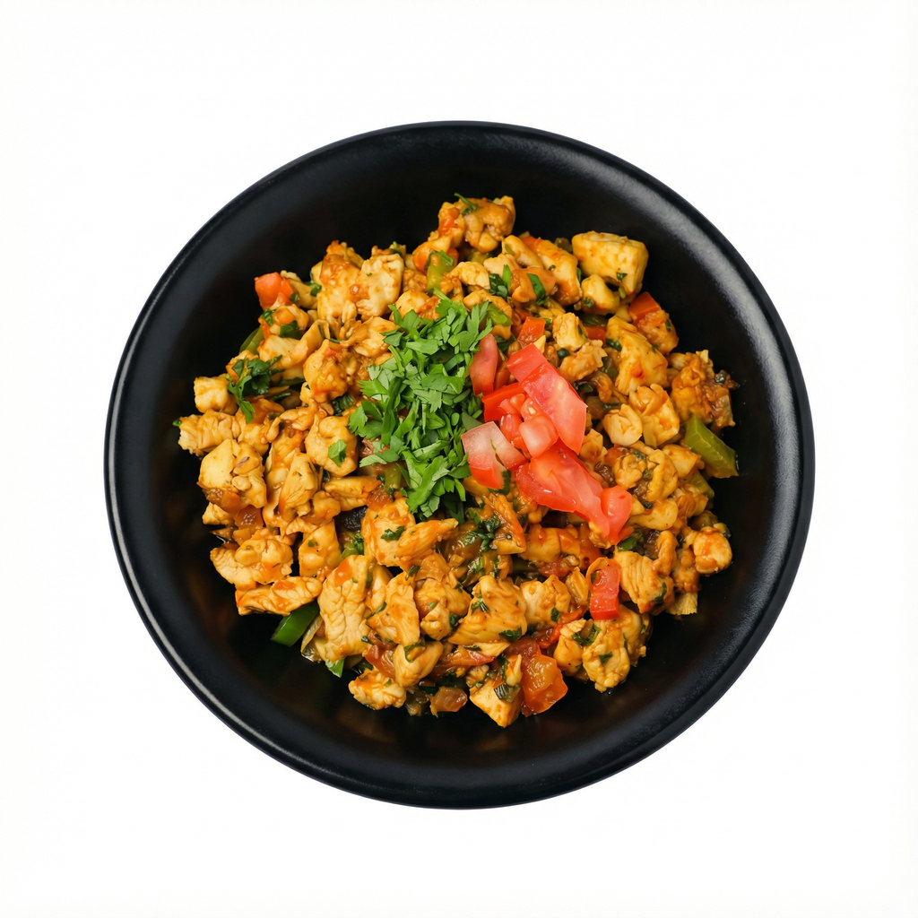 Chicken moqalqal plate