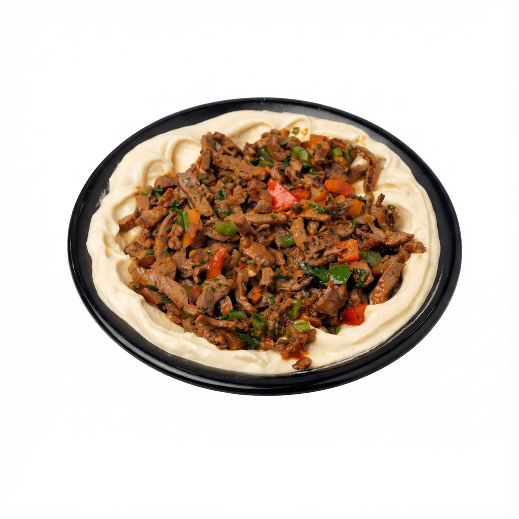 Hummus with liver