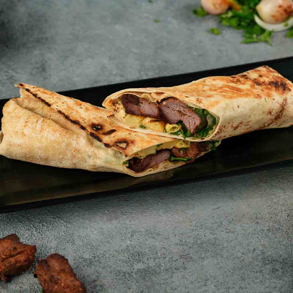 Meat awsal sandwich