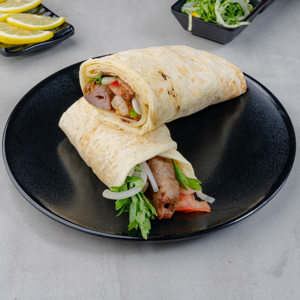 Meat awsal sandwich