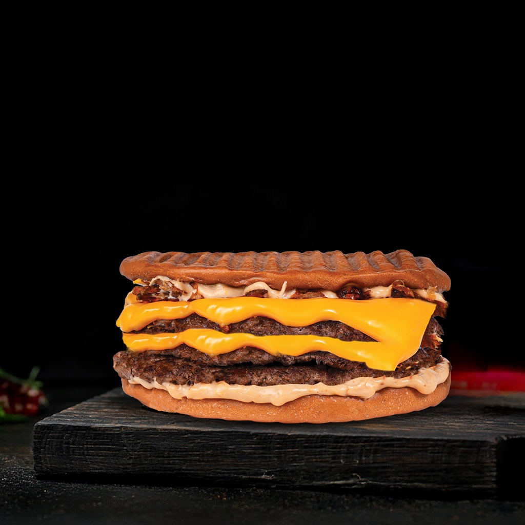 Smashed Wagyu Burger (Tripple) 180 gr
