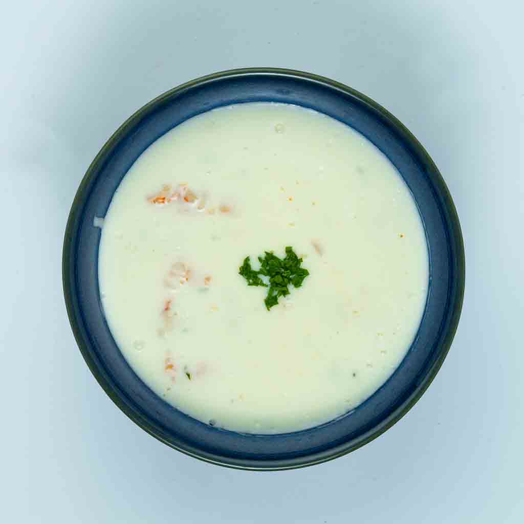 Lobster and shrimp soup