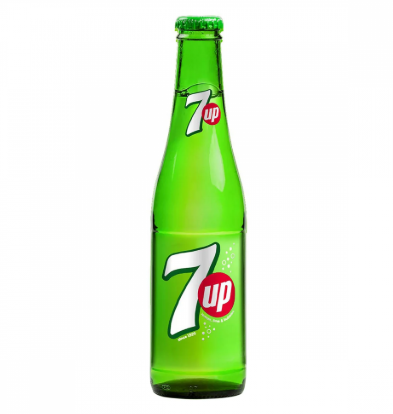 7Up glass