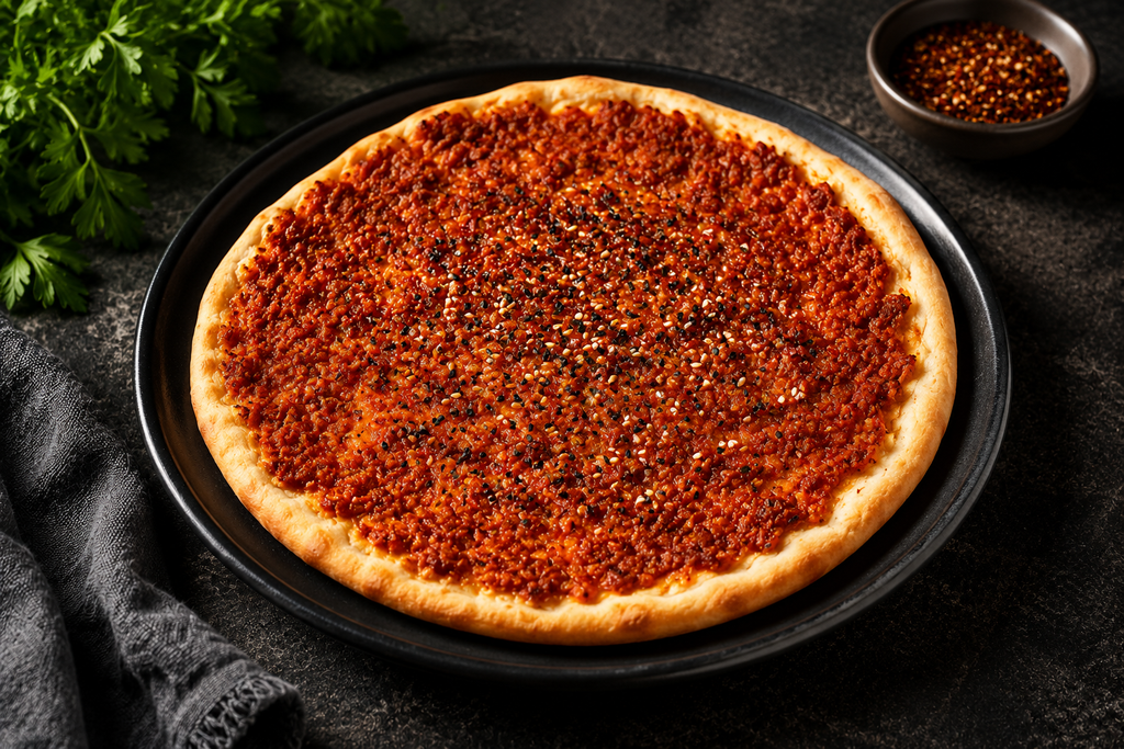 Muhammara with labnh