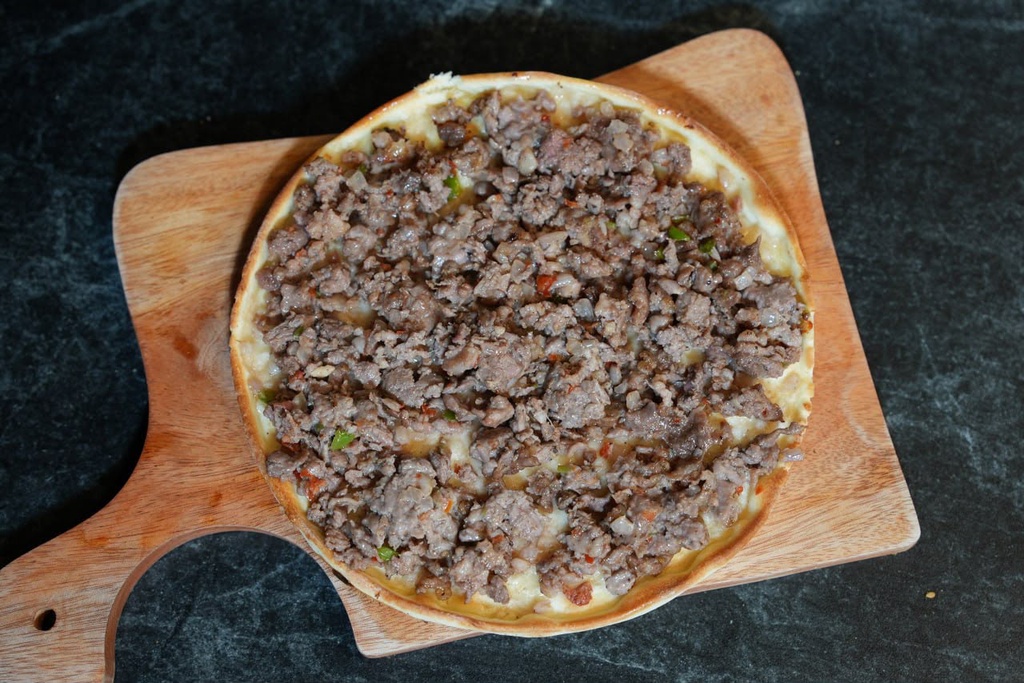 Round minced meat