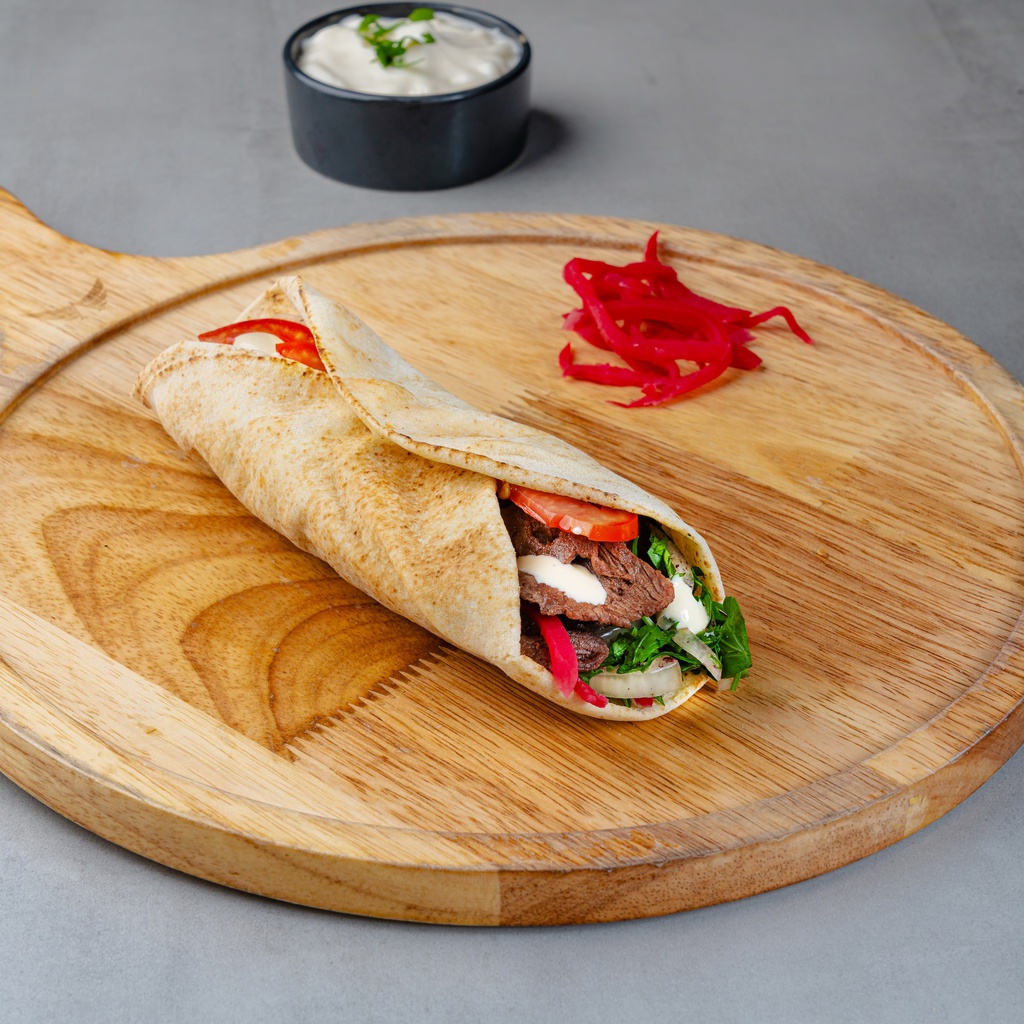 Small meat shawarma