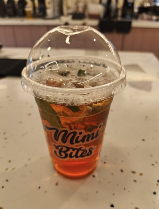 Ice tea mixed