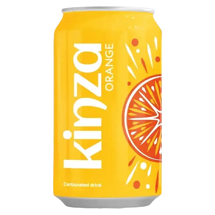Kinza Orange Cans