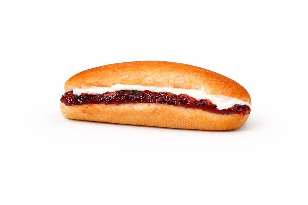 Cheese jam sandwich