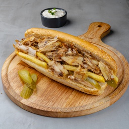 Jumbo shawarma sandwich