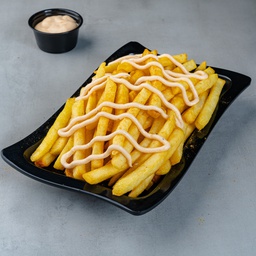 Potatoes with sauce