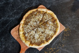 Kashkaval cheese with thyme