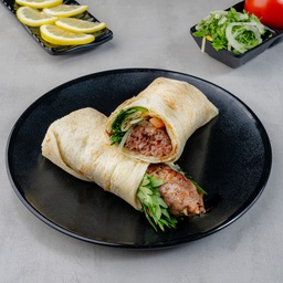 Meat kebab sandwich