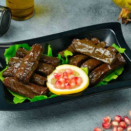 Grape leaves plate