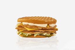 Smashed Chicken Burger Tripple