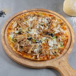 chicken shawarma pizza
